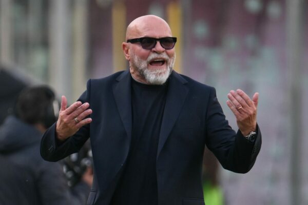 Mandatory Credit: Photo by Nicola Ianuale/Shutterstock (16756915ah)
Serse Cosmi head coach of US Salernitana gestures during the Serie C SKY WIFI match between US Salernitana and Latina Calcio at Stadio Arechi on March 08, 2026 in Salerno, Italy.
US Salernitana - Latina Calcio, Serie C Sky WIFI - 2025-26, 08 March 2026, Stadio Arechi, Salerno, Campania, Italy - 08 Mar 2026
