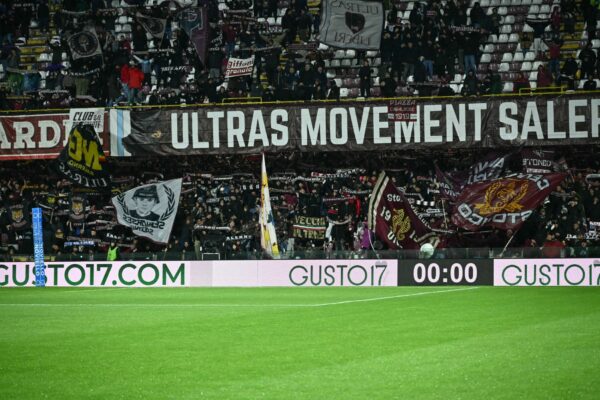 Mandatory Credit: Photo by Nicola Ianuale/Shutterstock (16788389as)
Supporters of US Salernitana during the Serie C SKY WIFI match between US Salernitana and Team Altamura at Stadio Arechi on March 23, 2026 in Salerno, Italy.
US Salernitana - Team Altamura, Serie C Sky WIFI - 2025-26, 23 March 2026, Stadio Arechi, Salerno, Campania, Italy - 23 Mar 2026