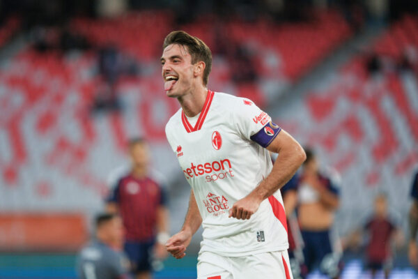 IPA89003864 - Celebration goal Maggiore (#25 Bari) during SSC Bari vs Cosenza Calcio, Italian football Serie C match in Bari, Italy, September 26 2026
